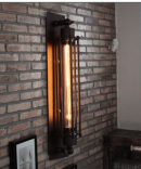Iron Flute Wall Sconce