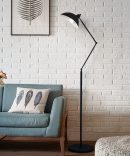 Nice Black Metal Floor Lamp