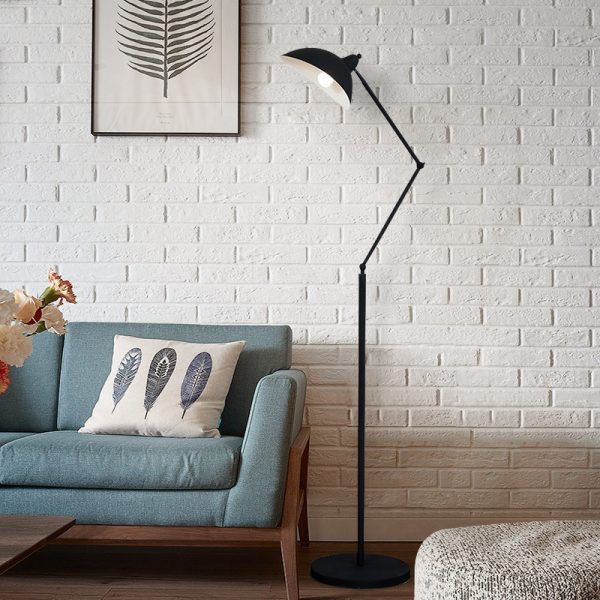 Nice Black Metal Floor Lamp