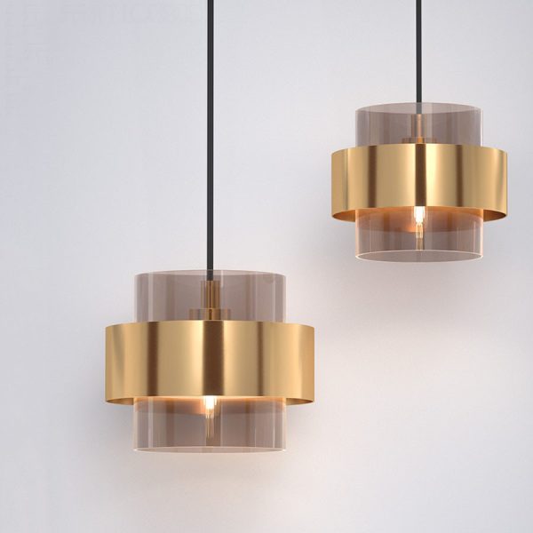 Postmodern Creative Glass Small Pendant Light