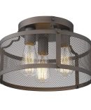 Creative dining room kitchen round industrial style ceiling light