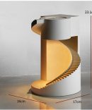 New Cement Plaster Spiral Ladder Aroma Lamps Molten Wax Lamps