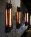 Iron Flute Wall Sconce