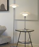 America Personalized Design Bedroom Study Glass Floor Lamp