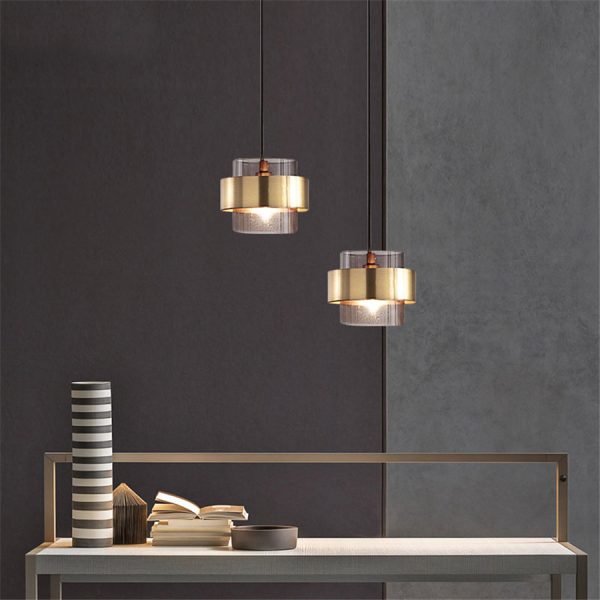 Postmodern Creative Glass Small Pendant Light