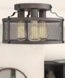 Creative dining room kitchen round industrial style ceiling light