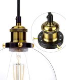 Cafe Glass Lamp