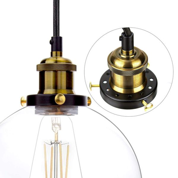 Cafe Glass Lamp