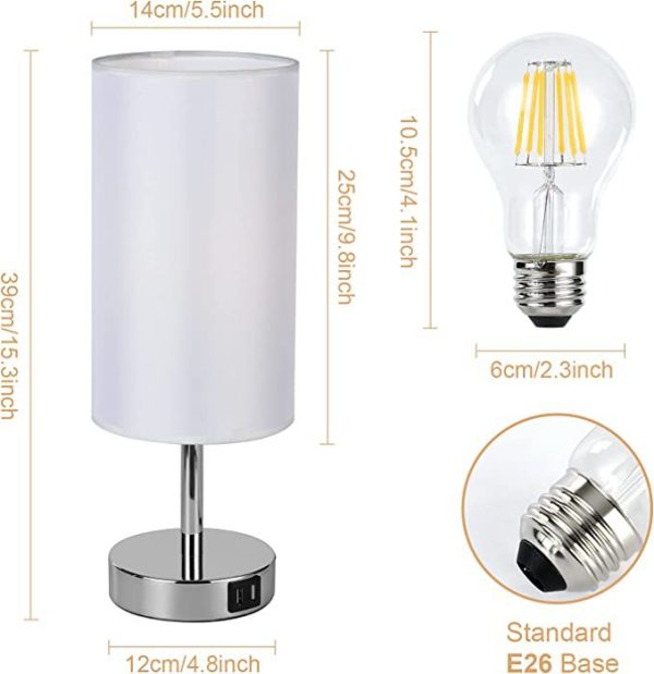 Desk Touch Dimmable Small Table Lamp