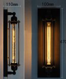 Iron Flute Wall Sconce