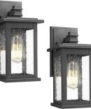Outdoor Waterproof Aluminum Square Wall Sconce