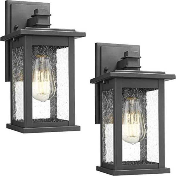 Outdoor Waterproof Aluminum Square Wall Sconce